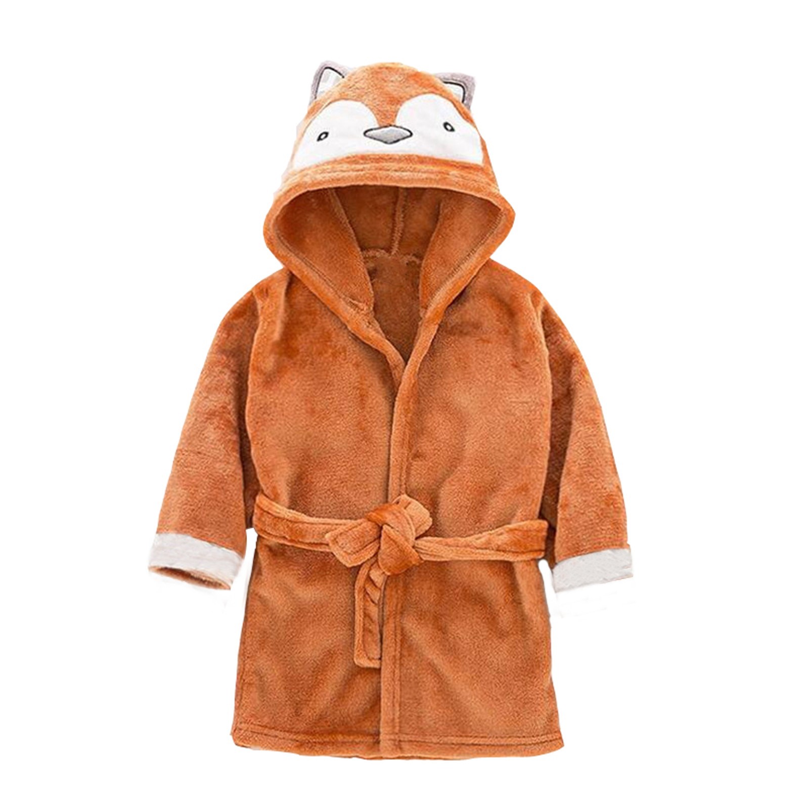 Baby Sleep Suit - New Autumn Winter Kids Hooded Bathrobe