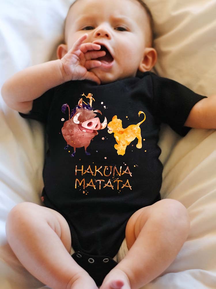 Baby Clothing Clearance - Cartoon HAKUNA MATATA The Lion King