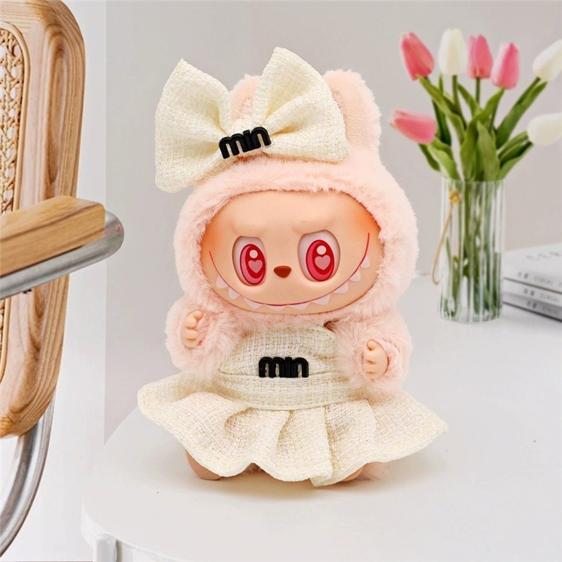 15 17cm For Labubu Doll Korean - Baby Clothing Set recension och pris