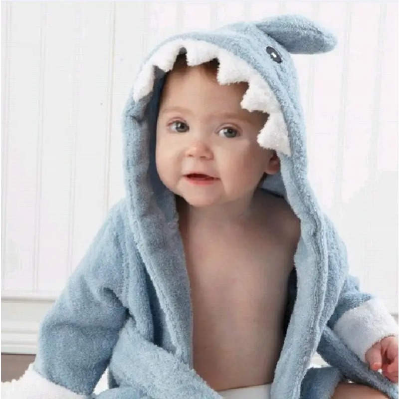 Cotton Baby Robe Bath Towel Ca - Baby Sleep Suit recension och pris