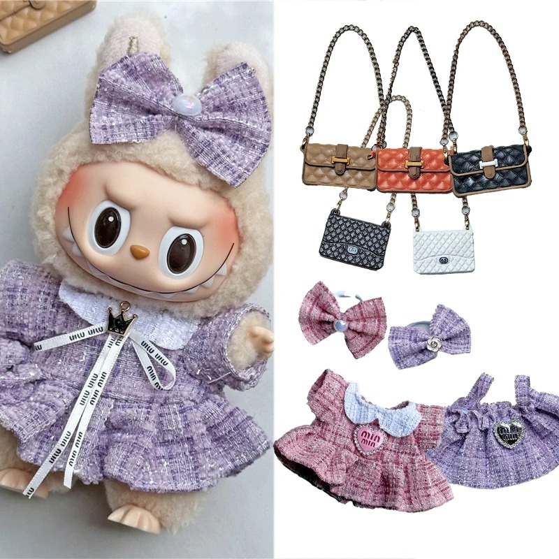 15 17cm For Labubu Doll Adorab - Baby Clothing Set recension och pris