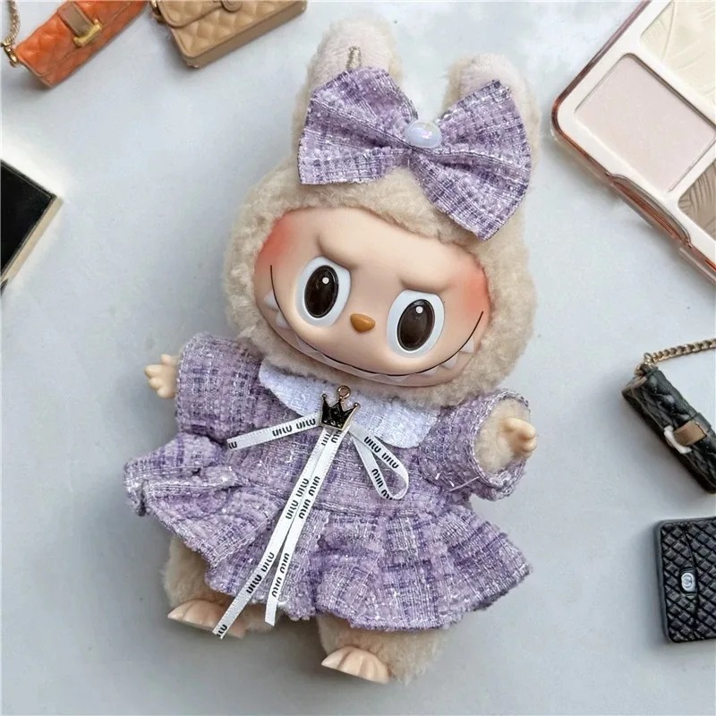 15 17cm For Labubu Doll Adorab - Baby Clothing Set recension och pris