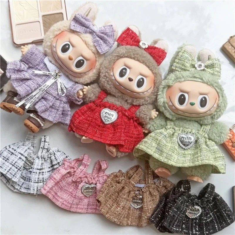15 17cm For Labubu Doll Adorab - Baby Clothing Set recension och pris