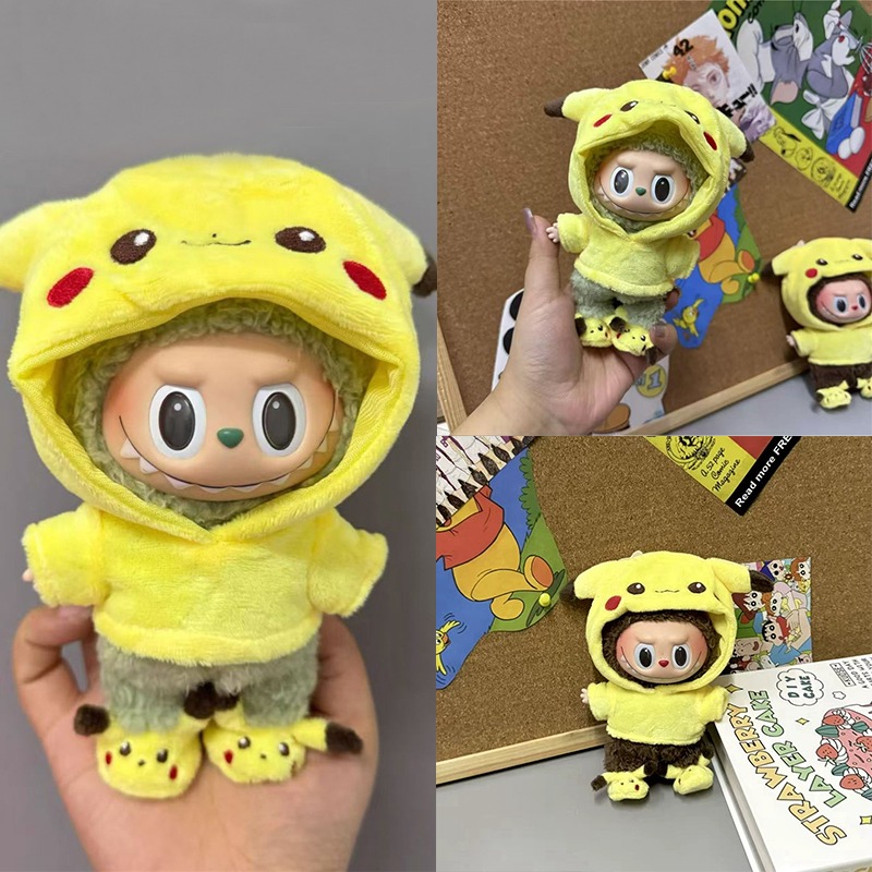 15 17cm For Labubu Doll Cartoo - Baby Clothing Set recension och pris