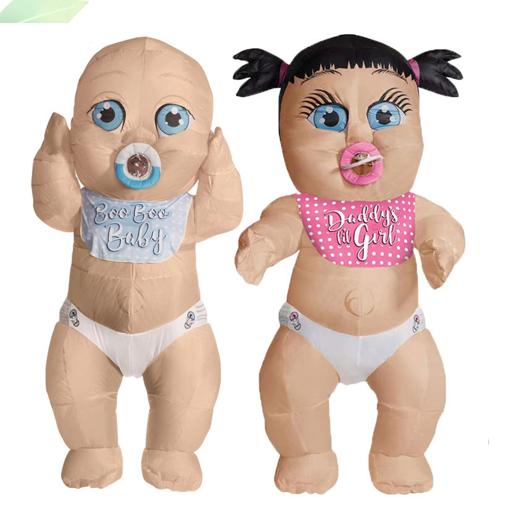 Boys Girls Giant Baby Inflatab - Baby Clothing Set recension och pris