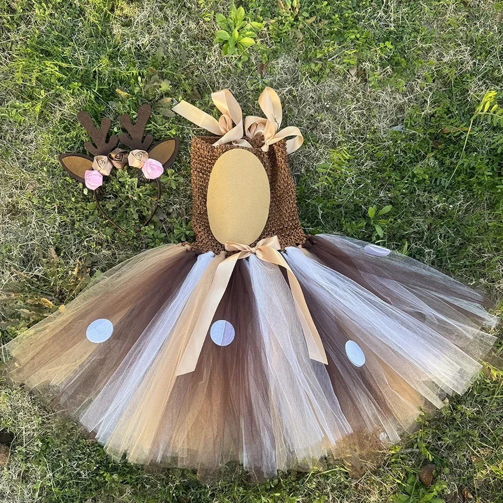 Deer Tutu Dress Girl Christmas - Baby Clothing Girls recension och pris