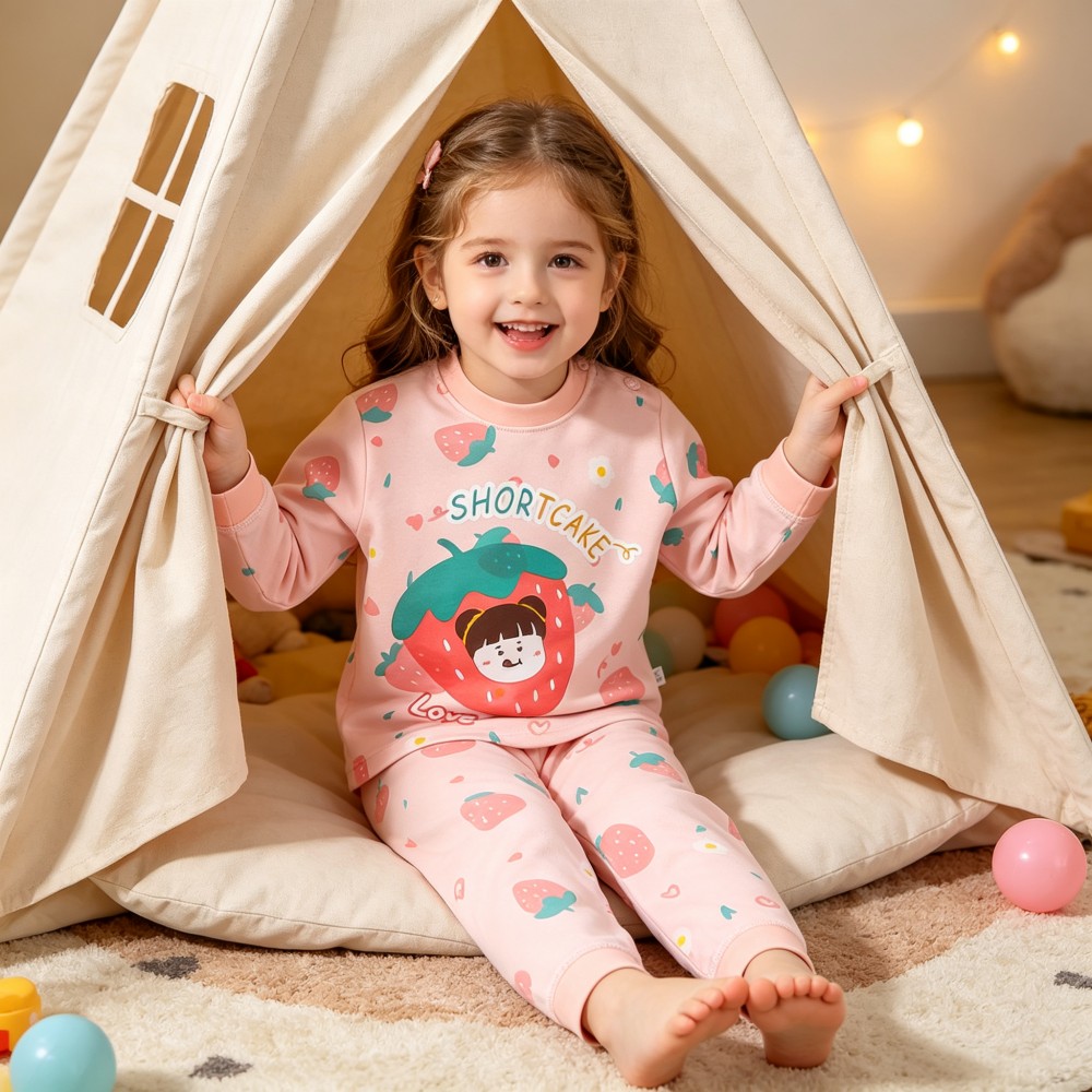 100% Cotton Boys Girls Pajamas - Baby Sleep Suit recension och pris