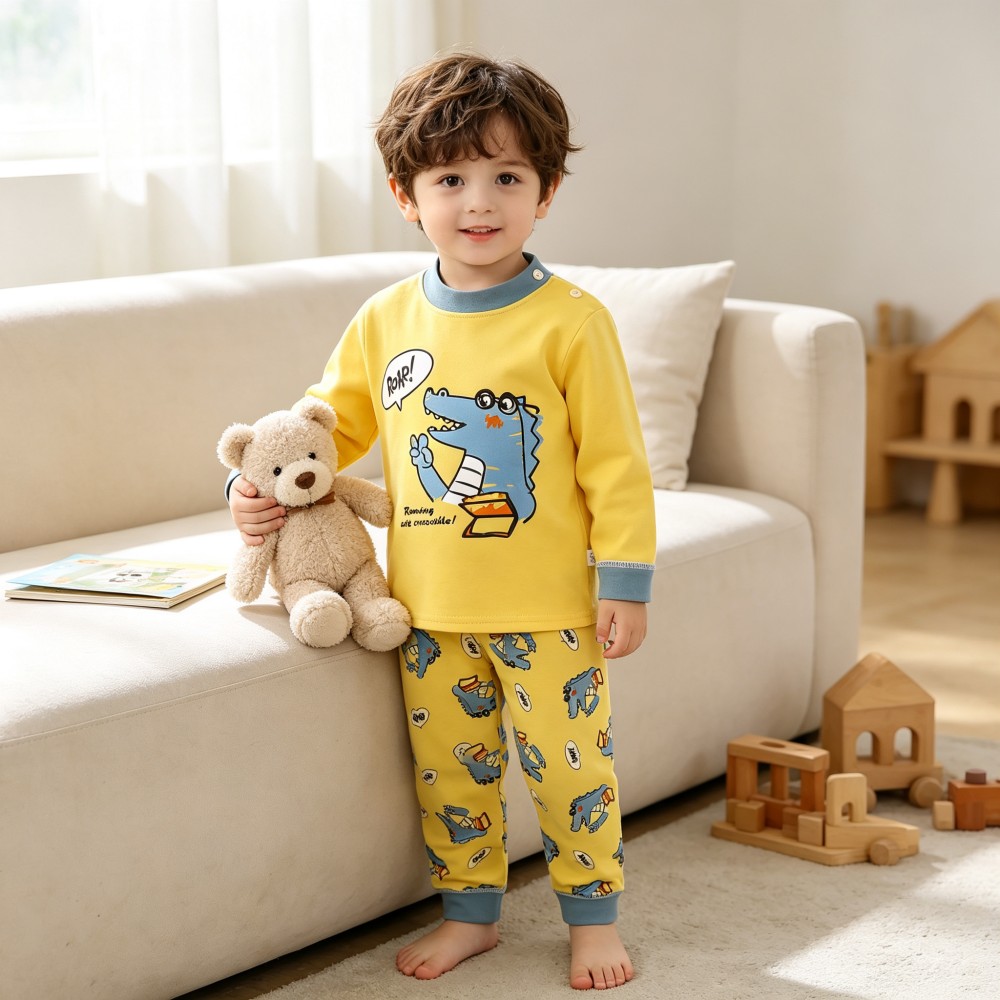100% Cotton Boys Girls Pajamas - Baby Sleep Suit recension och pris