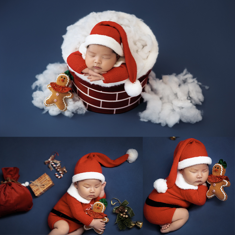Santa Claus Newborn Photo Clot - Baby Clothing Set recension och pris