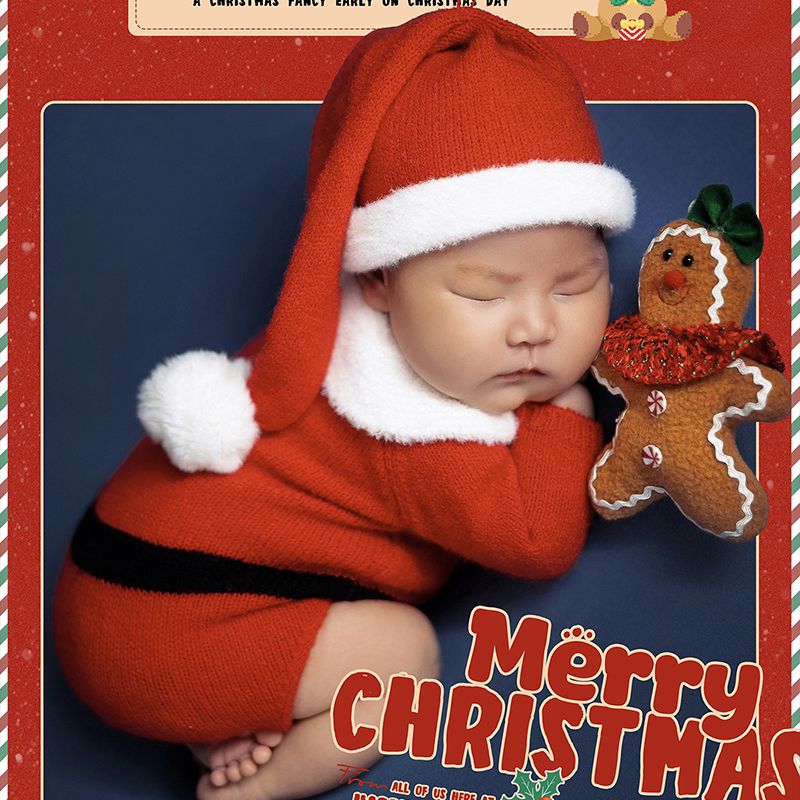 Santa Claus Newborn Photo Clot - Baby Clothing Set recension och pris
