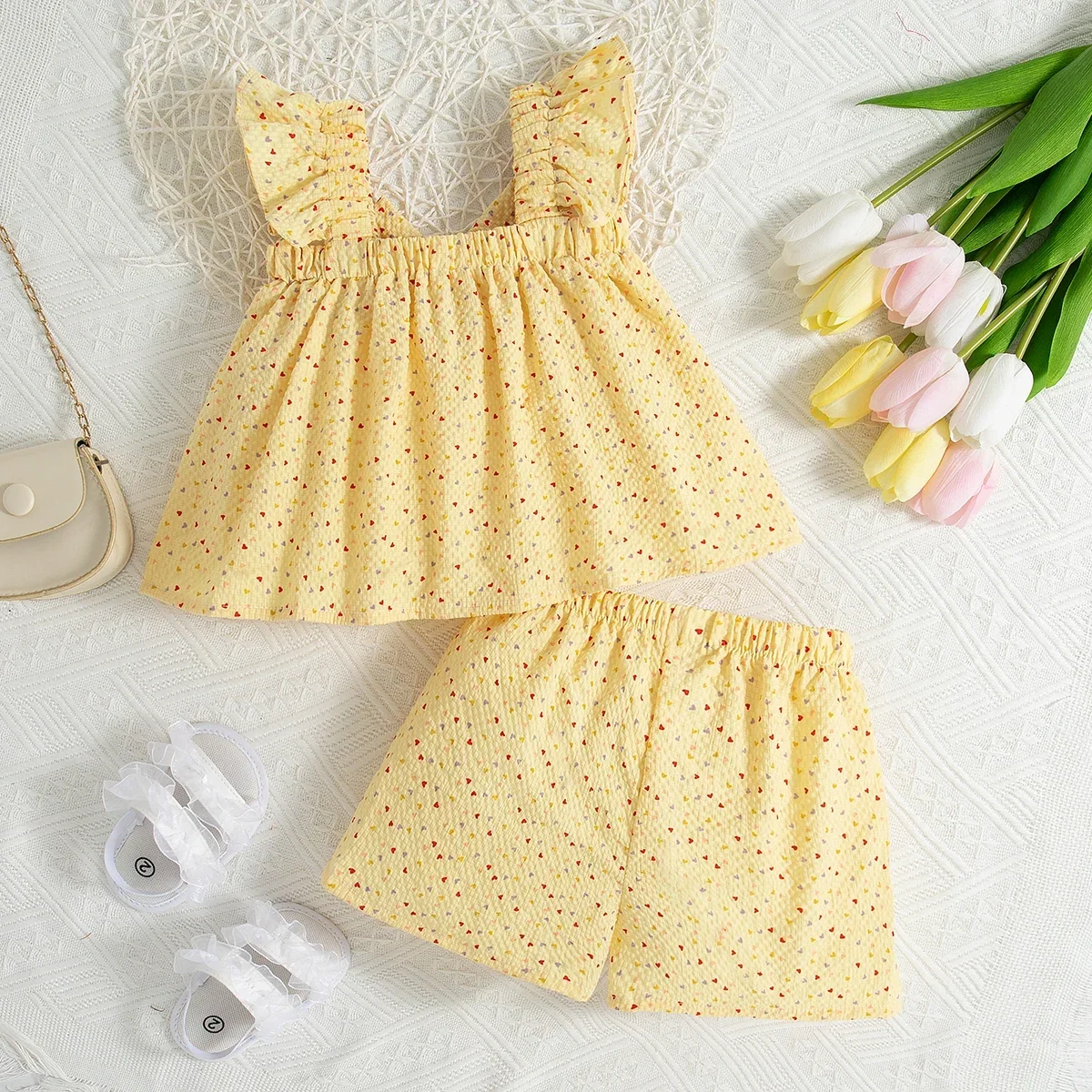2pc/Set Baby Girl Set Summer L - Baby Clothing Clearance recension och pris
