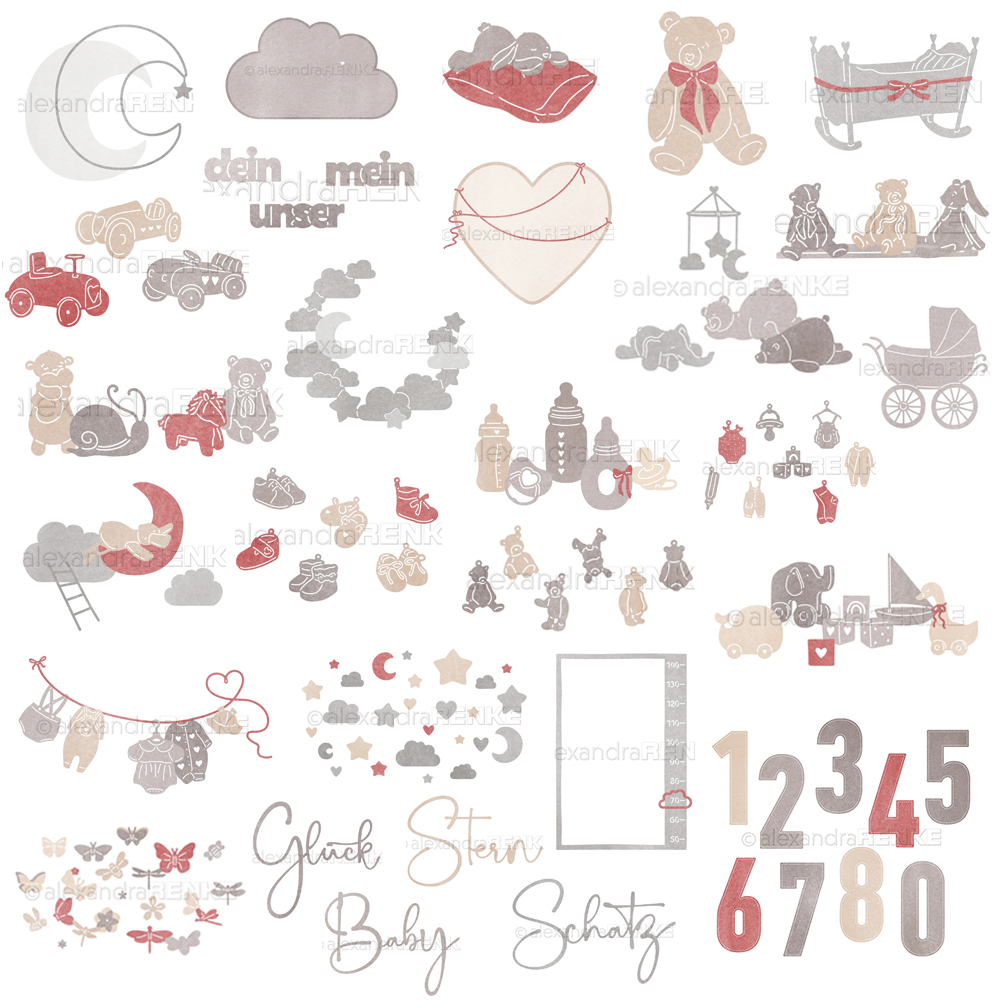 Piggy Craft metal cutting dies - Baby Clothing Model recension och pris