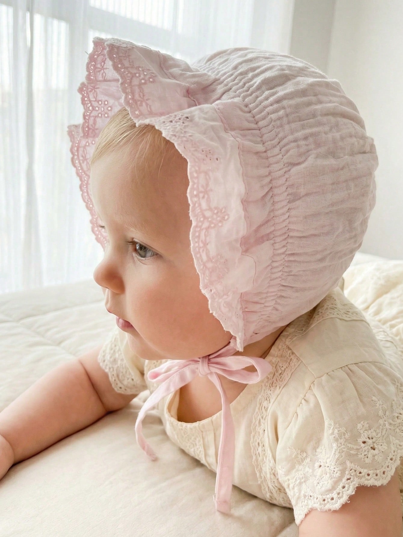 1Pc Vintage Lace Floral Baby B - Baby Hat Beanie recension och pris