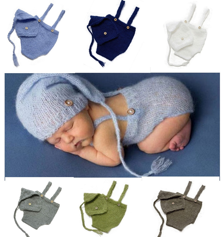 2pcs/set  Crochet Newborn Outf - Baby Clothing Set recension och pris