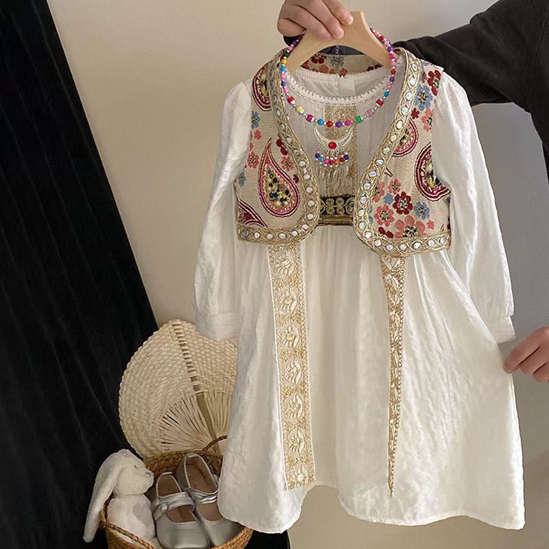 120-170cm Girls Dress Set 2025 - Baby Girl Clothing Zara recension och pris