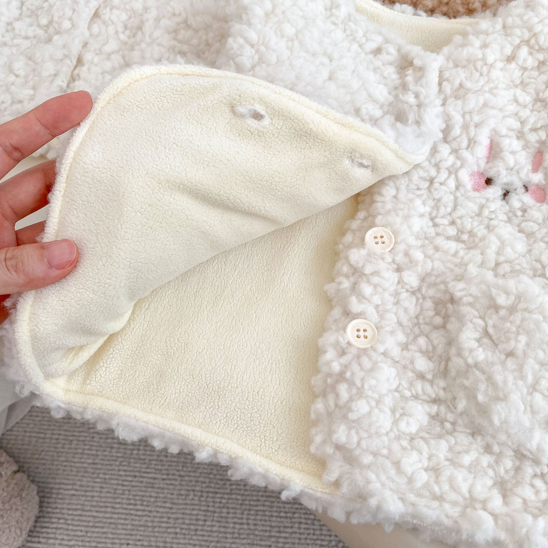 Baby Thickened Vest Coat Fleec - Baby Clothing Model recension och pris