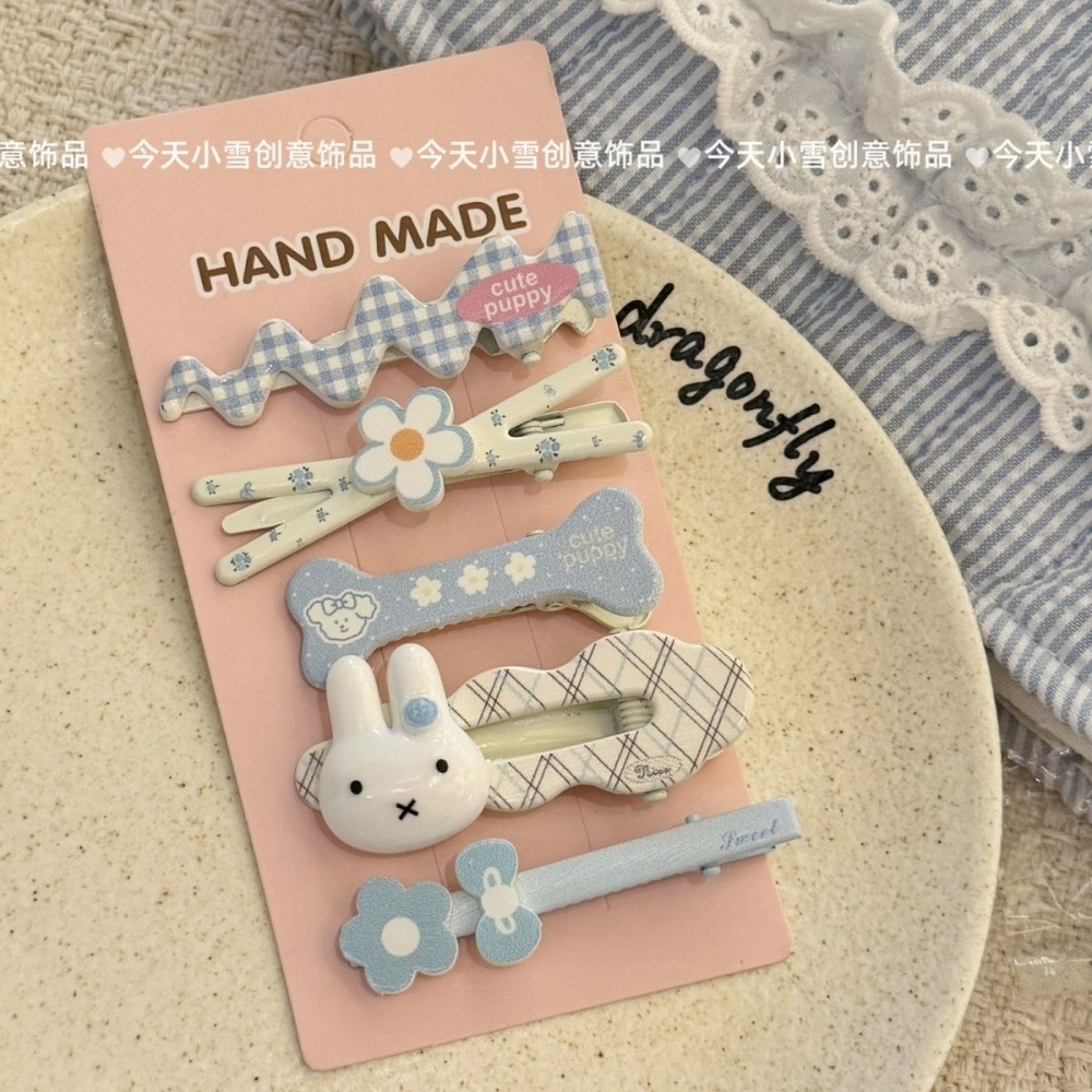 5pcs Miffy Hair Clip Cute Baby - Baby Clothing Model recension och pris