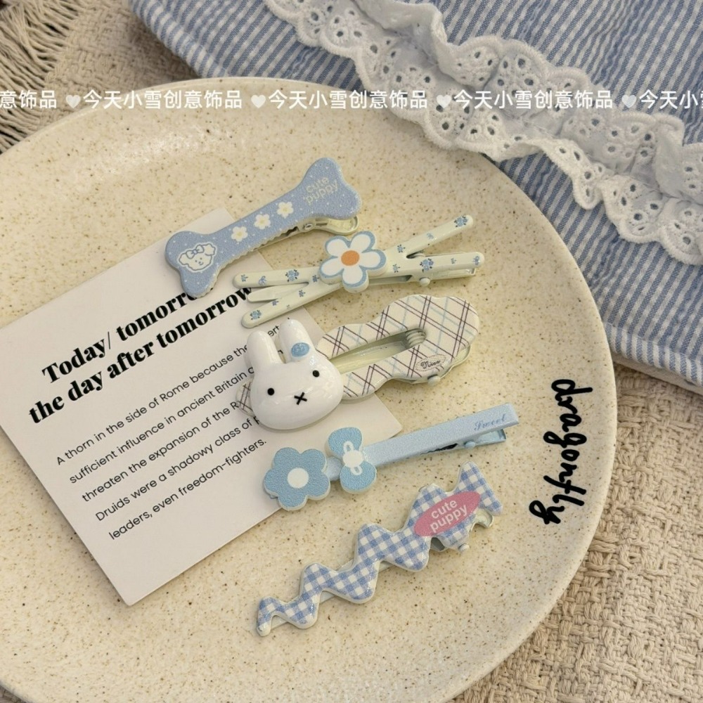 5pcs Miffy Hair Clip Cute Baby - Baby Clothing Model recension och pris